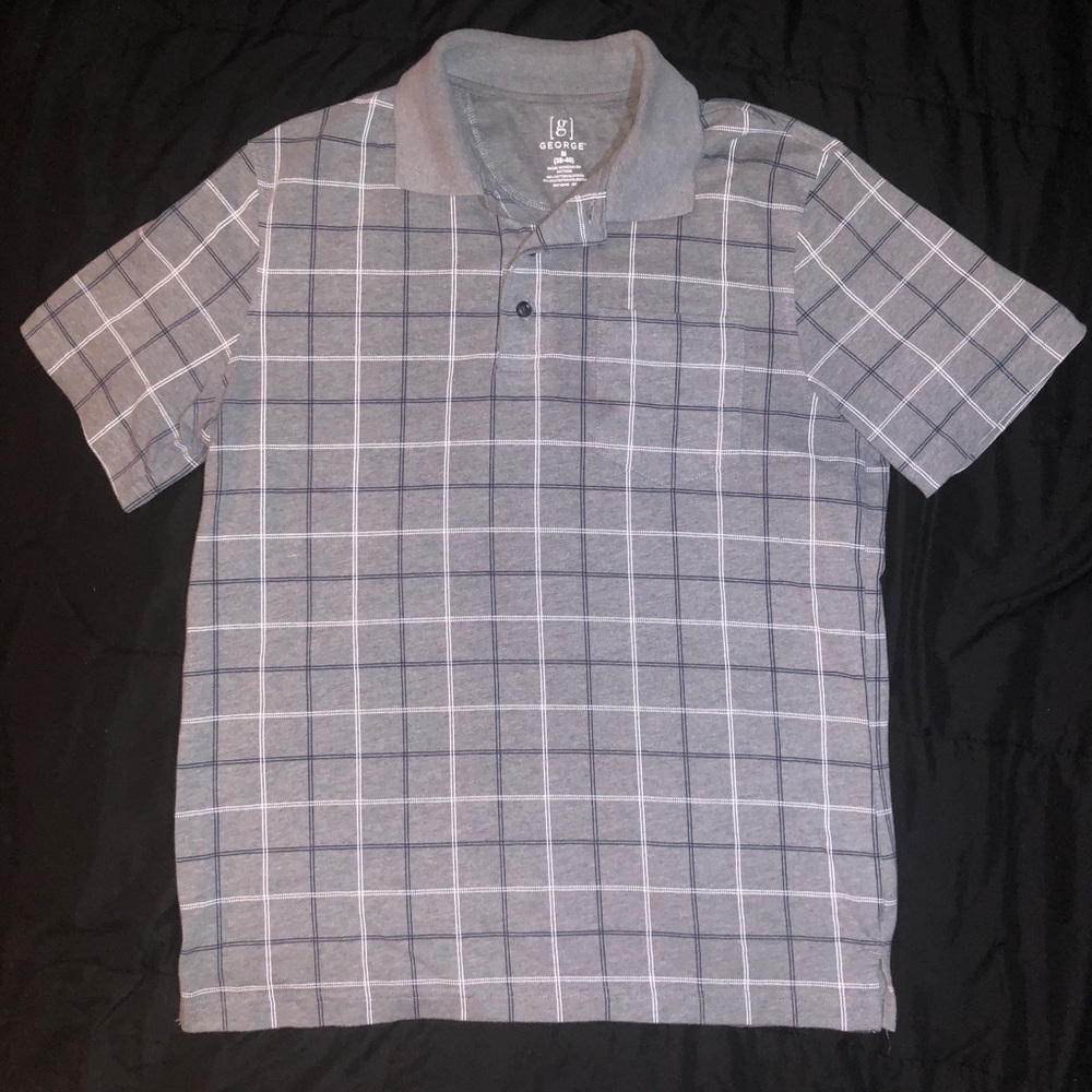 Gray George Tee Shirt. M (38-40)